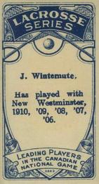 1910 Imperial Tobacco Lacrosse Leading Players (C59) #55 Punk Wintemute Back
